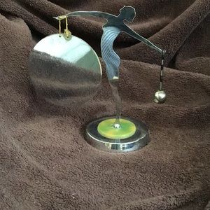 ♥️Art Deco silhouette woman gong❤️